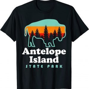 Antelope Island State Park Bison Great Salt Lake Utah 2022 Shirt