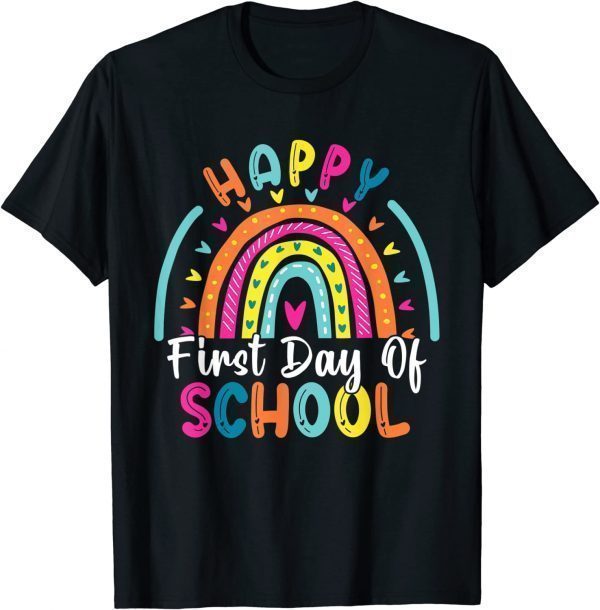 Back To School Happy First Day of School for Teachers Classic Shirt