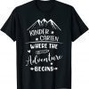 Back To School Kindergarten Where The Adventure Begins Classic Shirt
