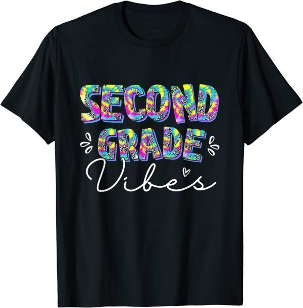 Back To School Second Grade Vibes First Day Teacher Student Classic Shirt