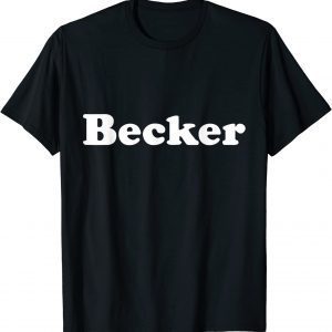 Becker Vintage Retro Groovy College T-Shirt