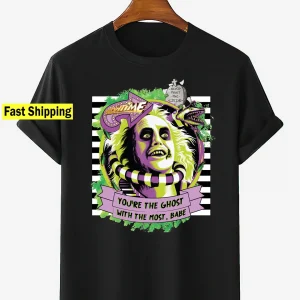 Beetlejuice Ghost with the Most Halloween 2022 Shirt