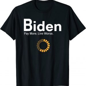 Biden Pay More Live Worse Bidenflation 2022 Shirt