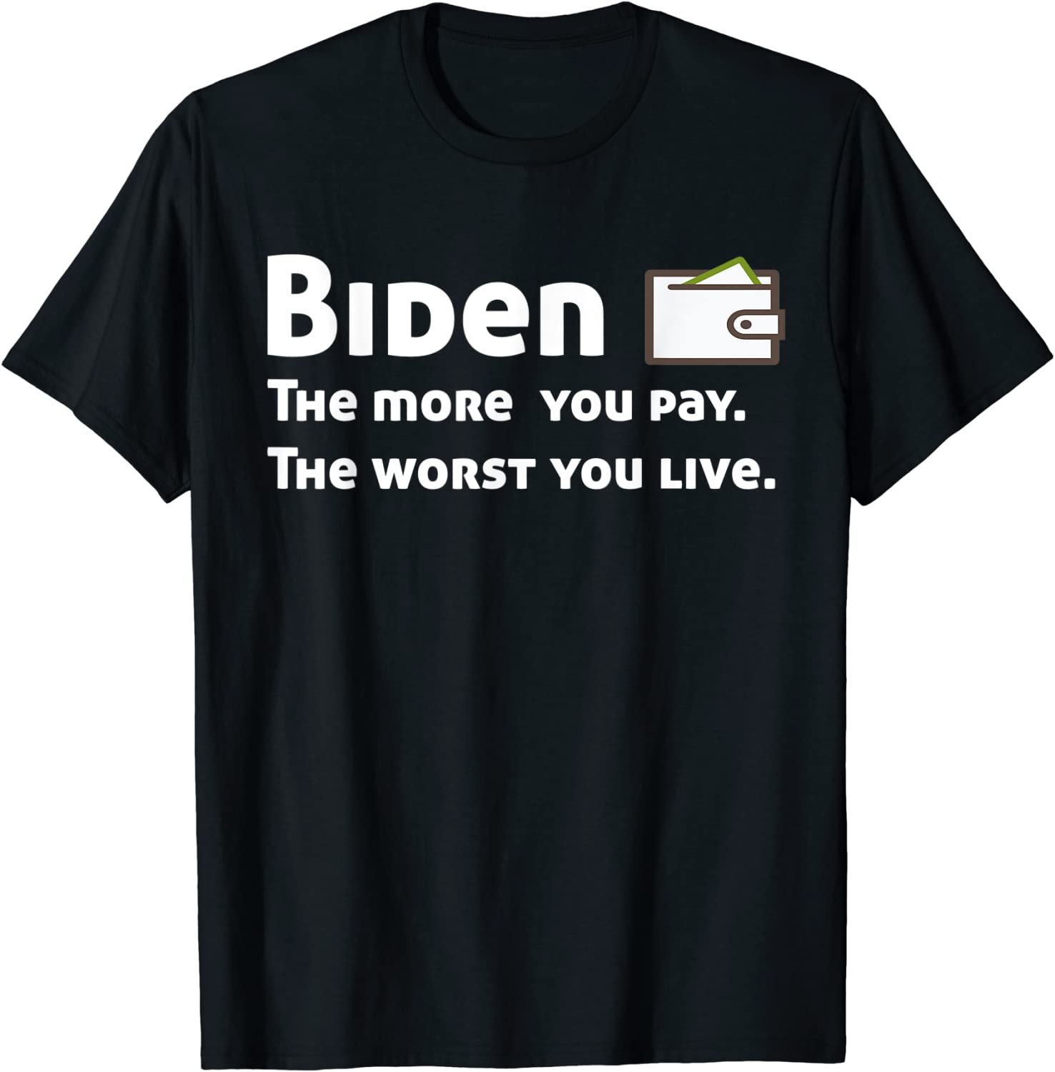 Biden The more you pay the worse you live 2022 Shirt Biden The more you pay the worse you live 2022 Shirt