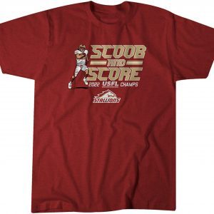 Birmingham Stallions: Scoob and Score 2022 Shirt