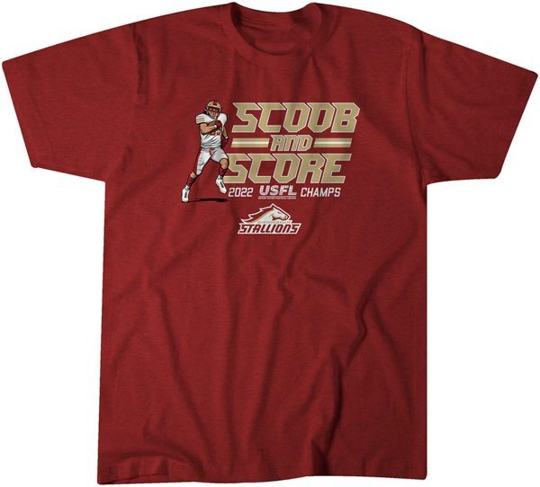 Birmingham Stallions: Scoob and Score 2022 Shirt