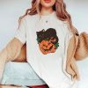 Black Cat on Pumpkin Halloween 2022 Shirt