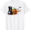 Boo Halloween Costume Spiders, Ghosts, Pumpkin & Witch Hat Classic Shirt