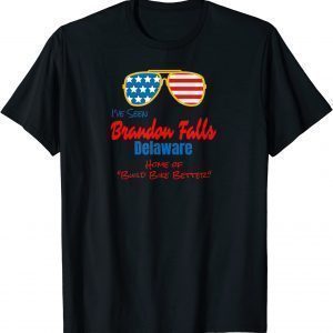 Brandon Falls Delaware, Home of Build Bike Better T-Shirt