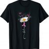 Breast Cancer Warrior Awareness Flower Support Believe 2022 Shirt