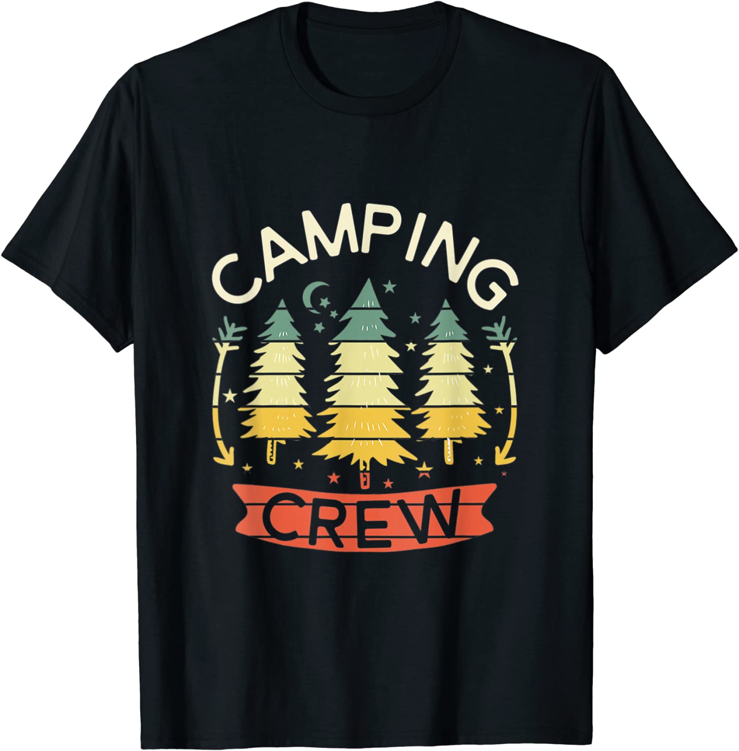 Camp Family Camping Trip Camper Matching Group Camping Crew 2022 Shirt ...