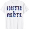 Clan Elliott Motto, Fortiter et Recte Elliot family tartan 2022 Shirt