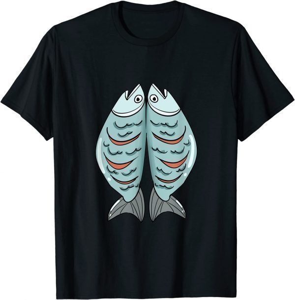 Costume two delicate fish illustrations 2022 Shirt