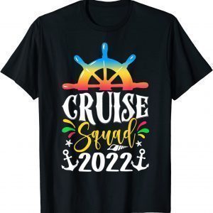 Cruise Squad 2022 Matching Family Group With Anchor 2022 Shirt