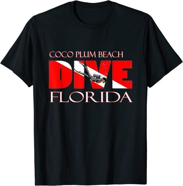 DIVE Coco Plum Beach Florida SCUBA Diving Snorkeling 2022 Shirt