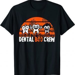 Dental Boo Crew Dentist Halloween Costume Dental Squad 2022 Shirt