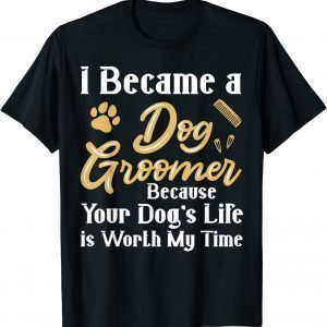 Dog Groomer Dog Grooming Classic Shirt