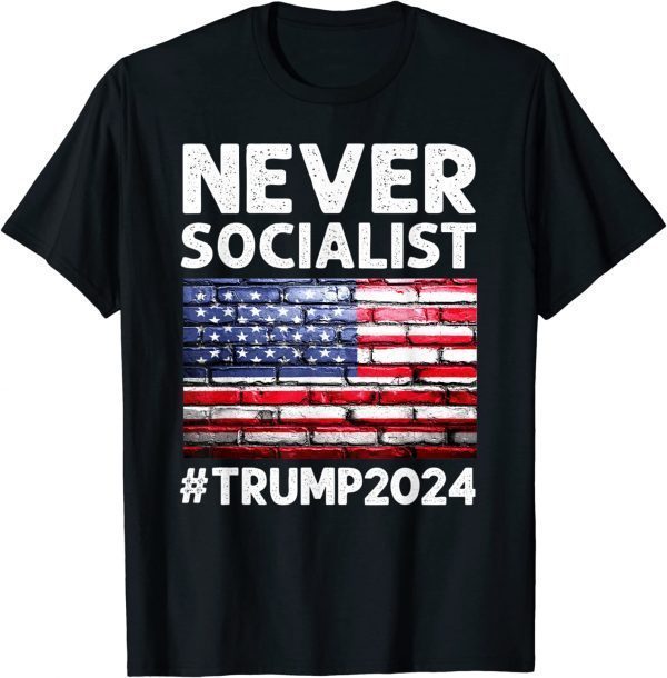 Donald Trump 2024 President Election Republican USA flag Tee Shirt