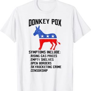 Donkey Pox Republican Anti Biden, Donkeypox The Disease Classic Shirt