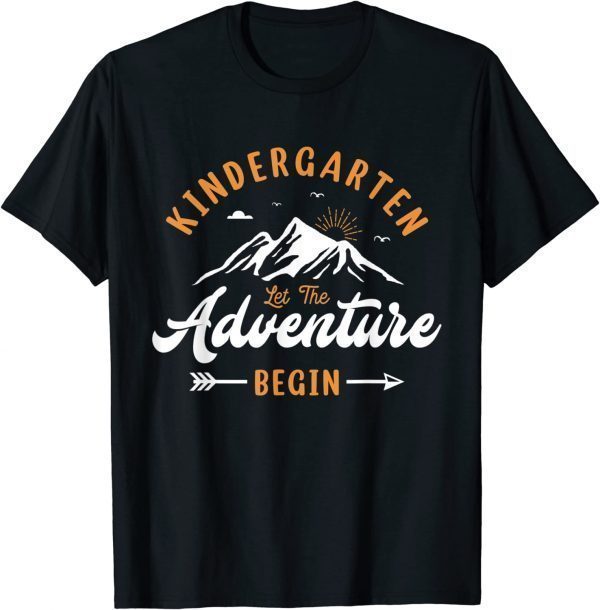 First Day Of Kindergarten - Let The Adventure Begin Teachers Classic Shirt