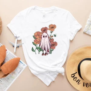 Floral Ghost Halloween 2022 Shirt