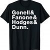 Gonell & Fanone & Hodge & Dunn 2022 Shirt
