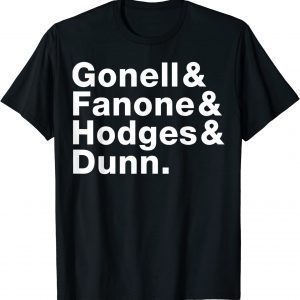 Gonell & Fanone & Hodge & Dunn 2022 Shirt