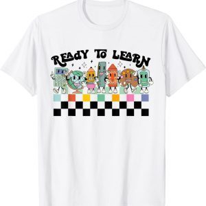 Groovy Retro Teacher Life Daisy Hippy Be Kind Back To School 2022 Shirt