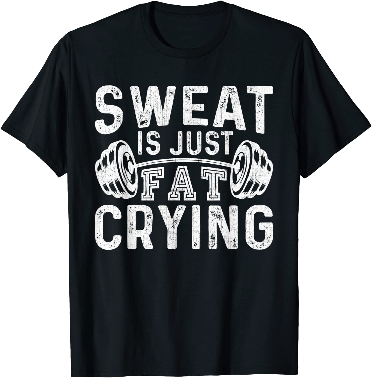 Gym Workout Body Builder Sweat Is Just Fat Crying 2022 Shirt - Teeducks