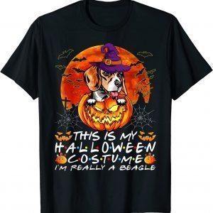 Halloween Costume I'm Really A Beagle Dog Pumpkin 2022 ShirtHalloween Costume I'm Really A Beagle Dog Pumpkin 2022 Shirt