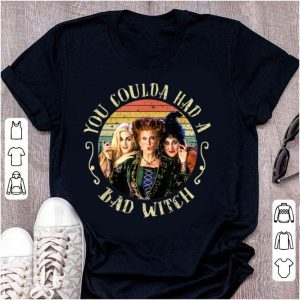 Halloween Hocus Pocus You Coulda Had A Bad Witch Vintage Classic shirt