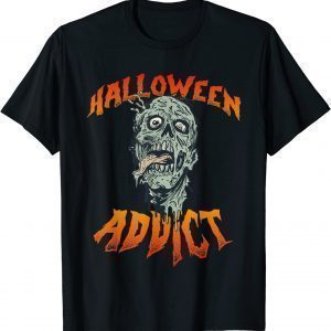 Halloween Horror Stories Scary Movies Addict Zombie 2022 Shirt