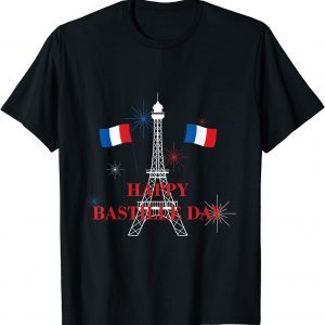 Happy Bastille Day 14th July French 2022 Shirt