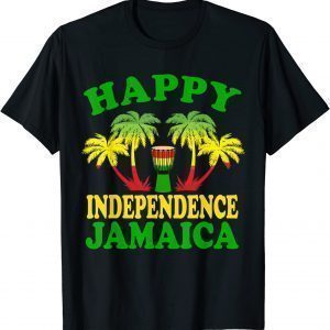 Happy Independence Jamaica 2022 Celebration Jamaican Reggae 2022 Shirt