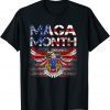 Happy Maga Month-American Flag-Maga Month T-Shirt