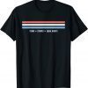 Heart Flag Stars Stripes Equal Rights Womens Rights 4th July 2022 Shirt