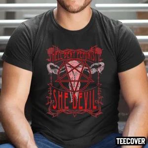 Hell Bent Feminist She Devil Uterus 2022 Shirt
