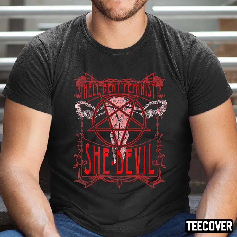 Hell Bent Feminist She Devil Uterus 2022 Shirt