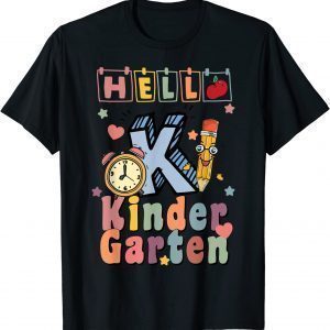 Hello Kindergarten Back To School T-Shirt