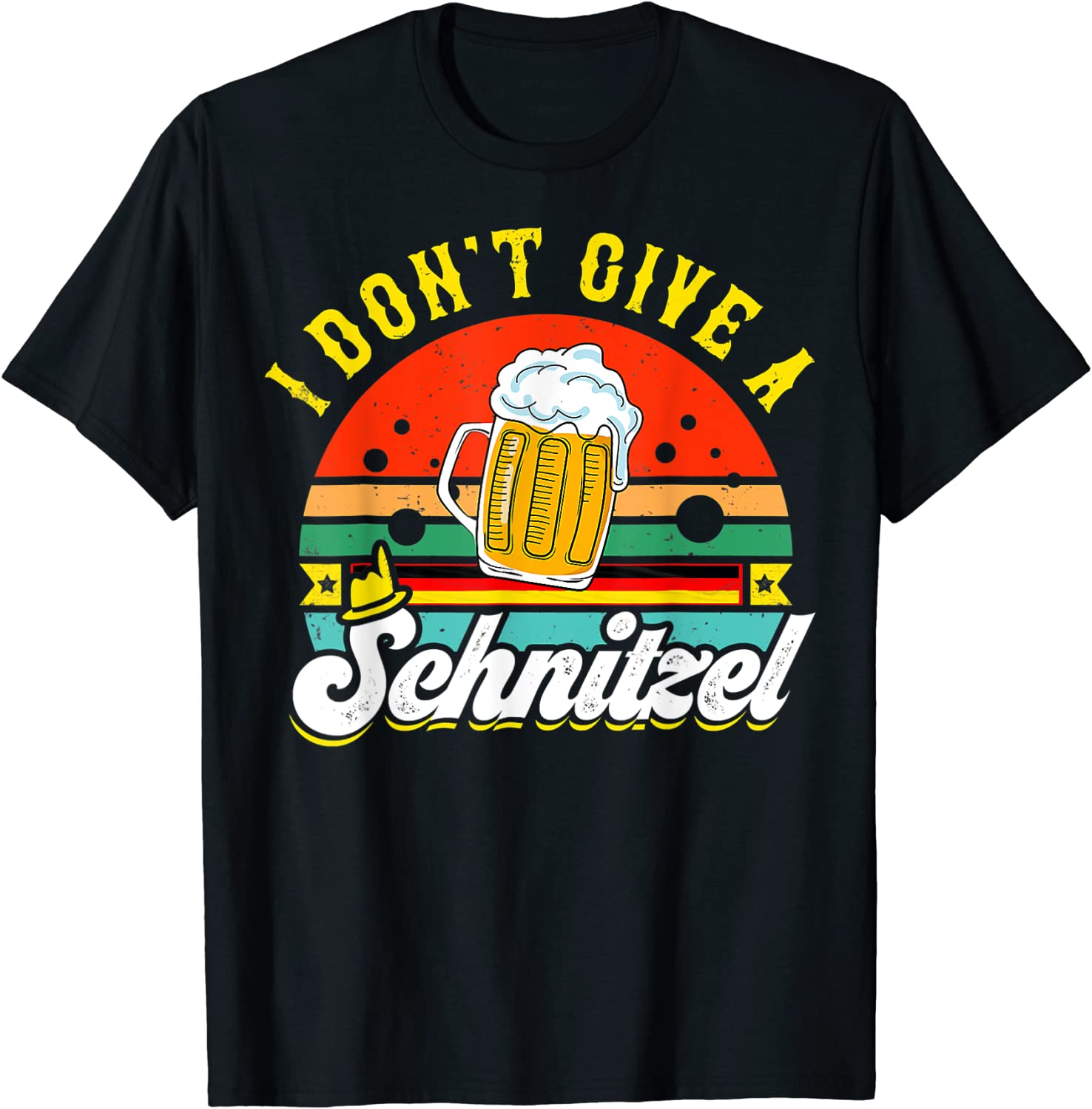 I Don't Give A Schnitzel Lederhosen Oktoberfest 2022 Shirt
