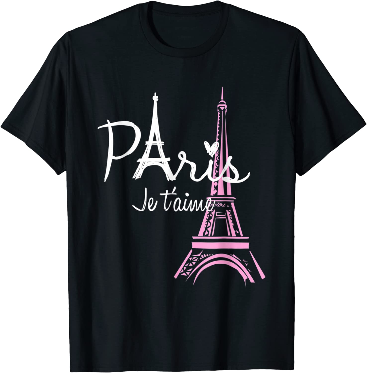 I Love Paris Eiffel Tower France Tee Shirt