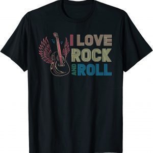 I Love Rock And Roll rock concert 70s retro vintage 2022 Shirt