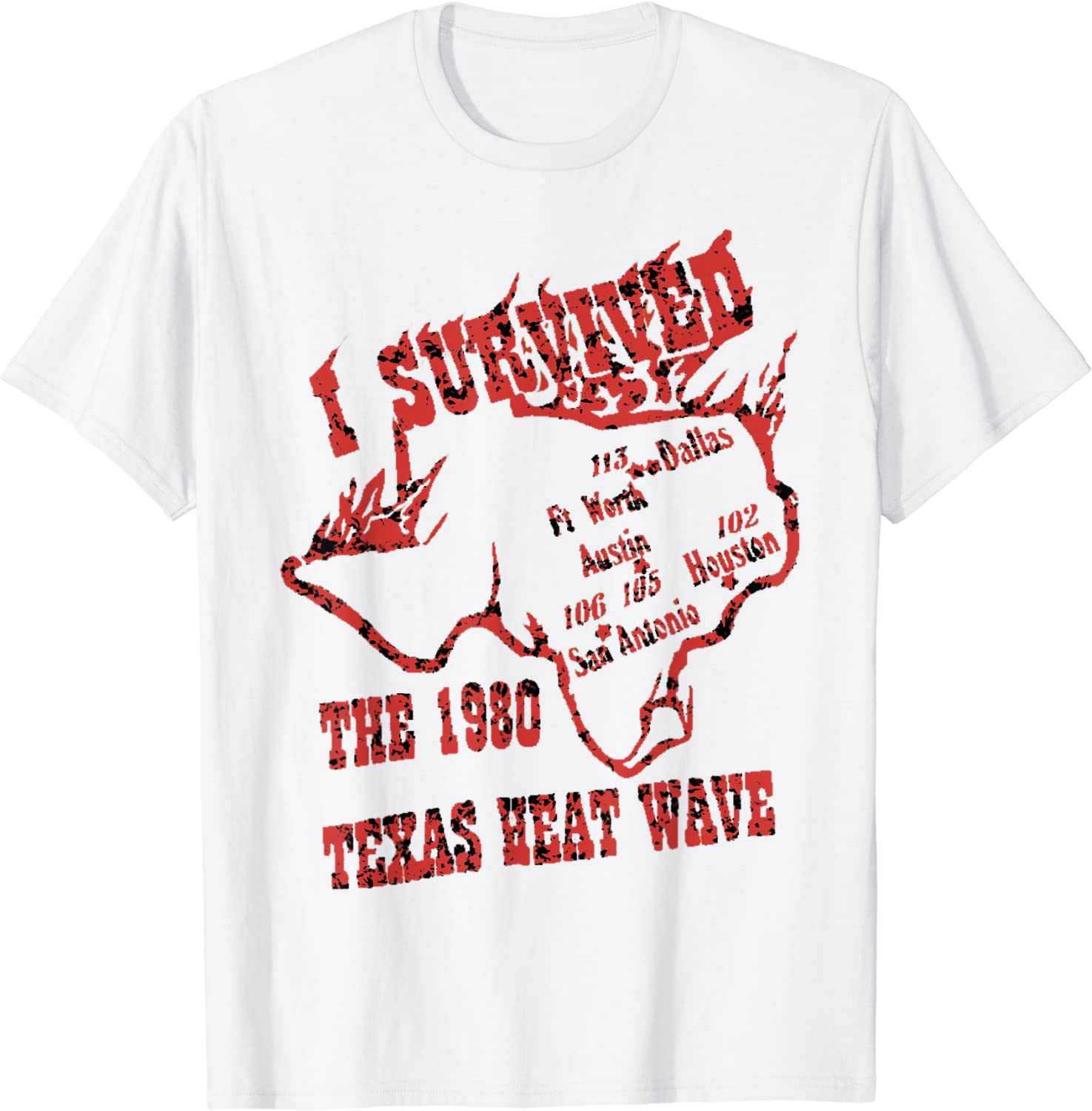 I Survived the 1980 Texas Heat Wave 2022 Shirt