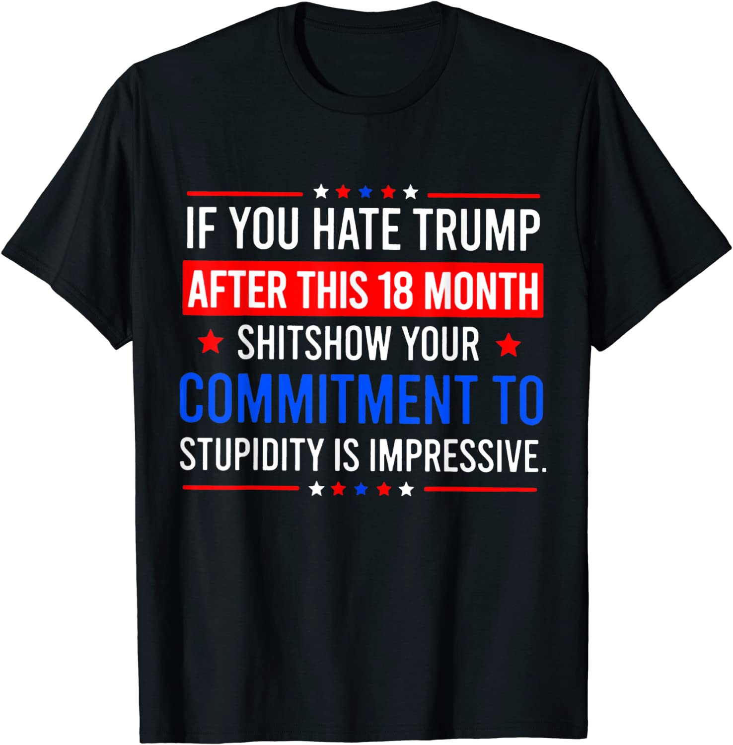 If You Hate Trump After This 18 Month Shitshow Your Commitme Classic Shirt