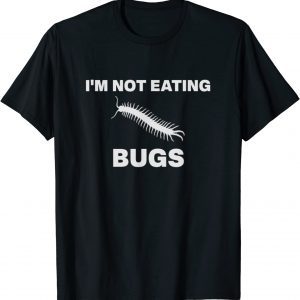 I'm Not Eating Bugs Anti Globalist, Anti Agenda 21 Classic Shirt