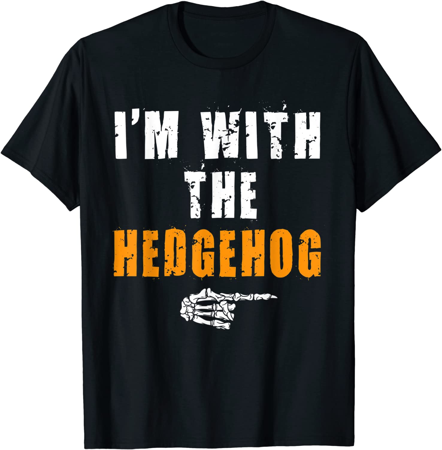 I'm With The Hedgehog Costume Halloween Couple Classic Shirt
