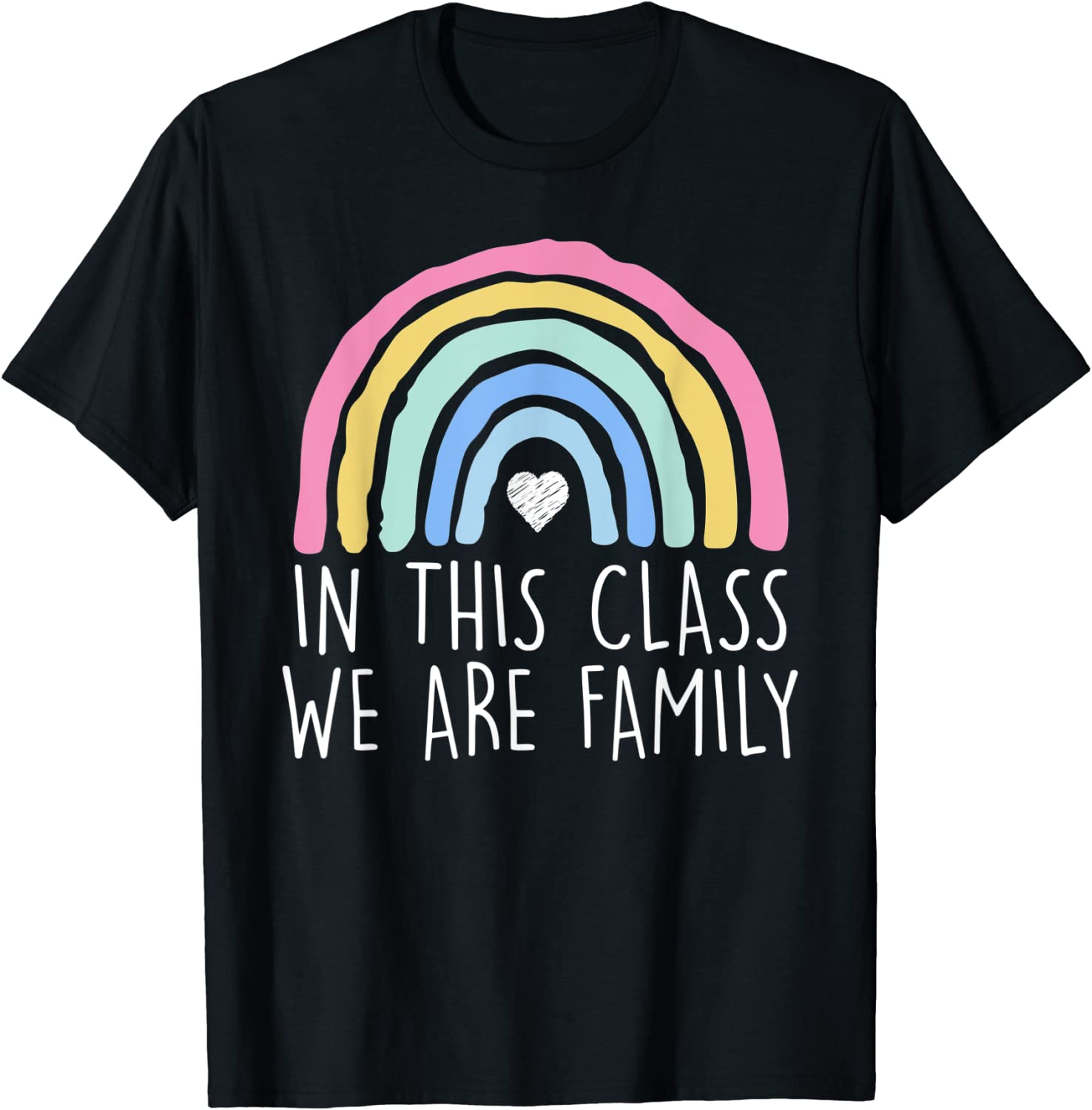 In This Class We Are Family Student Teacher Back To School 2022 Shirt