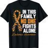 In This Family No One Fight Alone Leukemia Awareness Classic Shirt