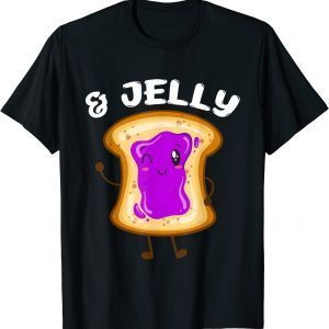 Jelly Peanut Butter And Jelly Matching Couple Classic Shirt