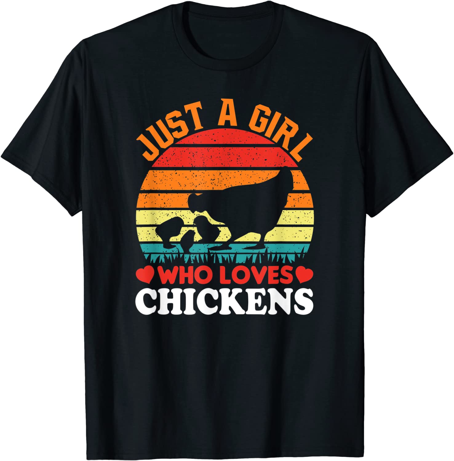 Just a Girl Who Loves Chickens Farmer Farm Classic Shirt